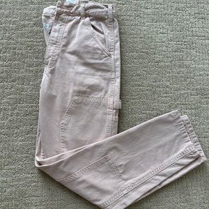 Pink Zara cargo pants